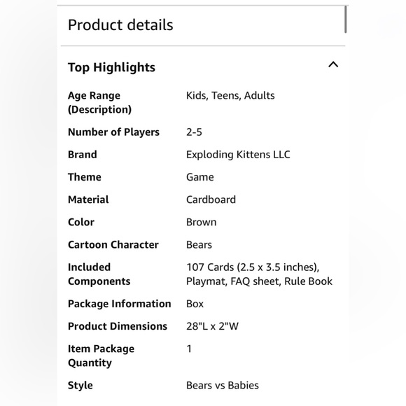 NEW ……Bears vs Babies game.  Super fun ages 8 - adults!! - Picture 5 of 7